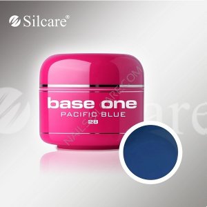 SILCARE BASE ONE GEL UV COLOR 28 PACIFIC BLUE