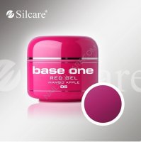 SILCARE BASE ONE GEL UV COLOR 05 RED MAMBO APPLLE