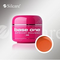 SILCARE BASE ONE GEL UV COLOR 04 APRICOT MOUSSE