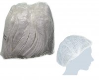 CUFFIA TESTA MONOUSO TNT - 100 PZ
