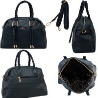 BORSA DONNA B-CAVALLI BAULETTO NAVY