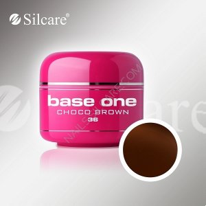 SILCARE BASE ONE GEL UV COLOR 36 CHOCO BROWN