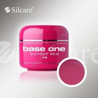 SILCARE BASE ONE GEL UV COLOR 14 SUNSET RED