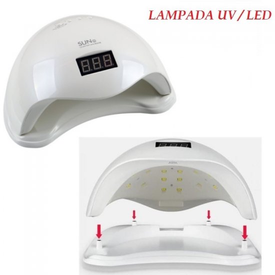 LAMPADA UV/LED CON DISPLAY DIGITALE 48 WATT E 4 TIMER - Clicca l'immagine per chiudere