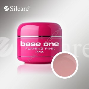 SILCARE BASE ONE GEL UV COLOR 11-A FLAMING PINK