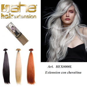 HAIR EXTENSION CON CHERATINA- CAPELLI NATURALI 55/60 cm