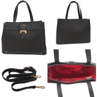 BORSA DONNA CON MANICI RONCATO NERO