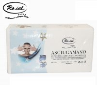 ASCIUGAMANO ROIAL MONOUSO PURA CELLULOSA TNT 60 PZ