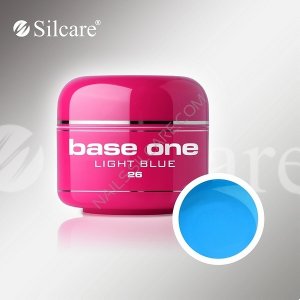 SILCARE BASE ONE GEL UV COLOR 26 LIGHT BLUE